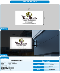 CUSTOM MOCKUP SIGN FOR Sahvannah Gonzalez