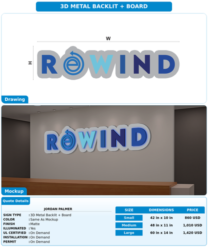 CUSTOM MOCKUP SIGN FOR Jordan Palmer
