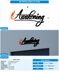 CUSTOM MOCKUP SIGN FOR Jared Staten