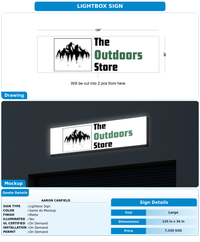 CUSTOM MOCKUP SIGN FOR Aaron Canfield