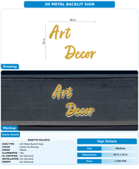 CUSTOM MOCKUP SIGN FOR Renetta Pollnitz