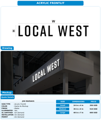 CUSTOM MOCKUP SIGN FOR Jon Mavrakis