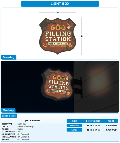 CUSTOM MOCKUP SIGN FOR Jacob Humbert