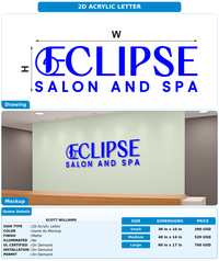 CUSTOM MOCKUP SIGN FOR Scott Williams