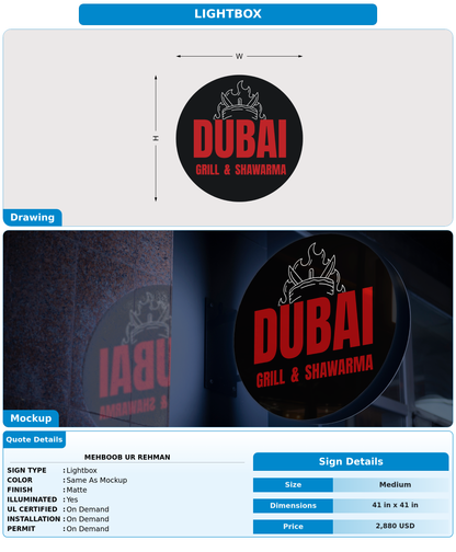 CUSTOM MOCKUP SIGN FOR Mehboob ur rehman