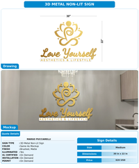 CUSTOM MOCKUP SIGN FOR Margo Pucciarelli