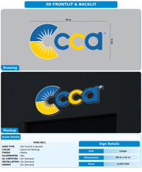 CUSTOM MOCKUP SIGN FOR Ryan Bell