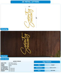 CUSTOM MOCKUP SIGN FOR Jackie Struve