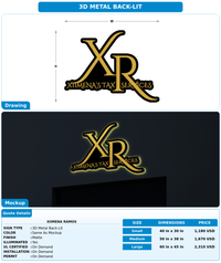 CUSTOM MOCKUP SIGN FOR Xiimena Ramos