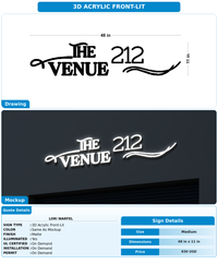 CUSTOM MOCKUP SIGN FOR Lori Warfel