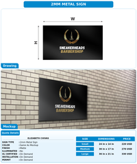 CUSTOM MOCKUP SIGN FOR Elizabeth Chivas