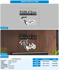 CUSTOM MOCKUP SIGN FOR Teri Mangiaratti