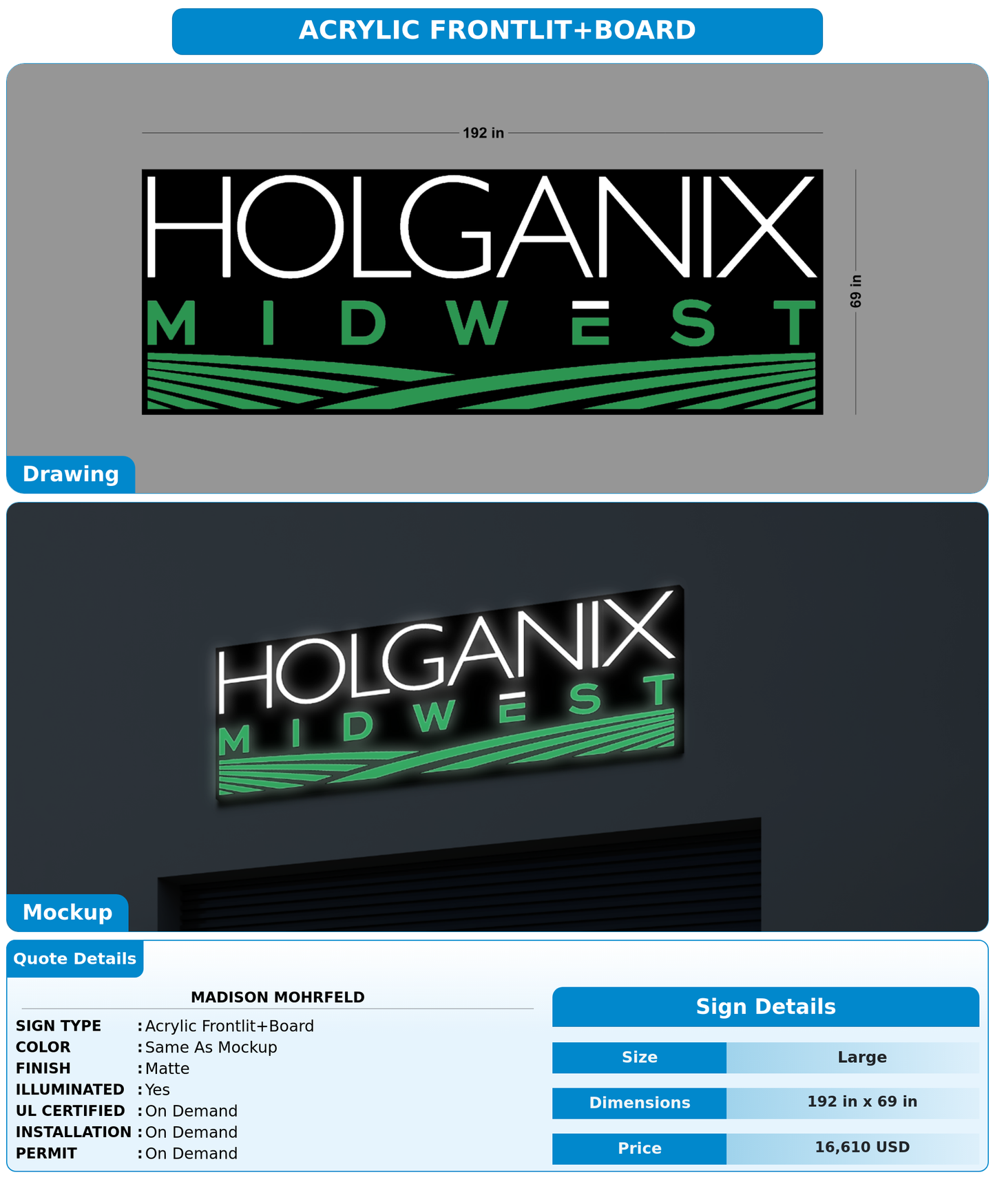 40% payment link FOR Madison Mohrfeld