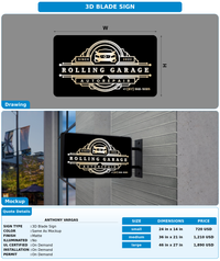 CUSTOM MOCKUP SIGN FOR Anthony vargas