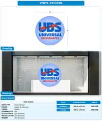 CUSTOM MOCKUP SIGN FOR Moe Hamis