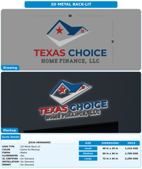 CUSTOM MOCKUP SIGN FOR Jesus Hernandez
