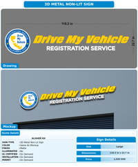 CUSTOM MOCKUP SIGN FOR Alisher Kh