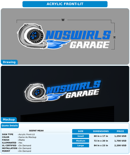 CUSTOM MOCKUP SIGN FOR Seefat meah