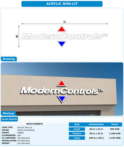 CUSTOM MOCKUP SIGN FOR Bryce Roberts