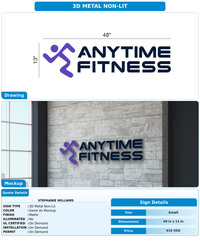 CUSTOM MOCKUP SIGN FOR Stephanie Williams