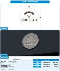 CUSTOM MOCKUP SIGN FOR Farzad ZAghi
