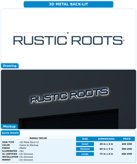 CUSTOM MOCKUP SIGN FOR Marka Taylor