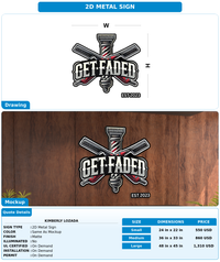 CUSTOM MOCKUP SIGN FOR Kimberly Lozada