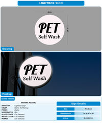CUSTOM MOCKUP SIGN FOR Samara Mashal