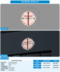 CUSTOM MOCKUP SIGN FOR Madelynne Grimes