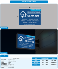 CUSTOM MOCKUP SIGN FOR Roger dean