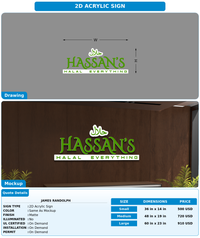CUSTOM MOCKUP SIGN FOR James Randolph