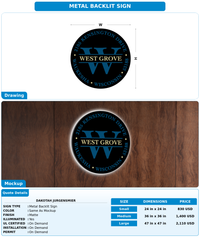 CUSTOM MOCKUP SIGN FOR Dakotah Jurgensmier