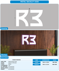 CUSTOM MOCKUP SIGN FOR Conor Markins