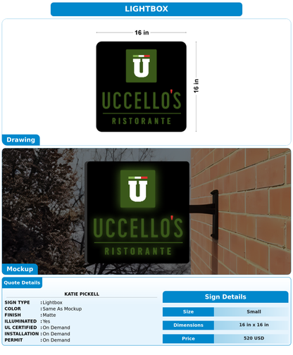CUSTOM MOCKUP SIGN FOR katie pickell