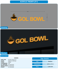 CUSTOM MOCKUP SIGN FOR Kannan