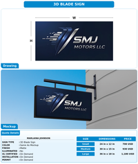 CUSTOM MOCKUP SIGN FOR Marlaina Johnson