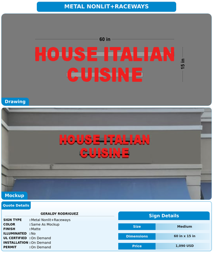CUSTOM MOCKUP SIGN FOR Geraldy Rodriguez