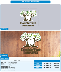 CUSTOM MOCKUP SIGN FOR Amelia Shao