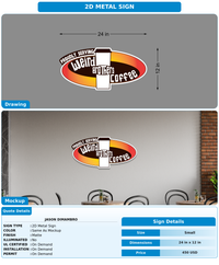 CUSTOM MOCKUP SIGN FOR Jason DiMambro
