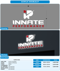 CUSTOM MOCKUP SIGN FOR Curtis Rigg