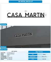 CUSTOM MOCKUP SIGN FOR Amy Martin