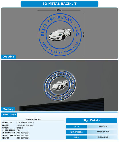 CUSTOM MOCKUP SIGN FOR Macaire Ryan