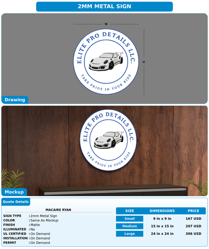 CUSTOM MOCKUP SIGN FOR Macaire Ryan