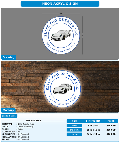 CUSTOM MOCKUP SIGN FOR Macaire Ryan