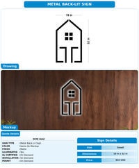 CUSTOM MOCKUP SIGN FOR Pete Ruiz