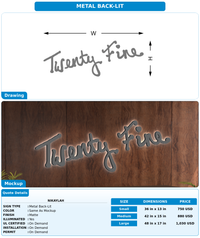 CUSTOM MOCKUP SIGN FOR Nikaylah