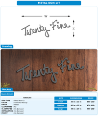 CUSTOM MOCKUP SIGN FOR Nikaylah