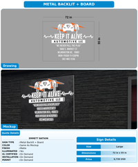 CUSTOM MOCKUP SIGN FOR Emmett Batson