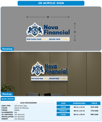 CUSTOM MOCKUP SIGN FOR Alex Novshadyan