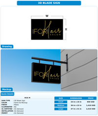 CUSTOM MOCKUP SIGN FOR Rick m